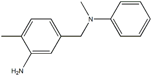 2-methyl-5-{[methyl(phenyl)amino]methyl}aniline Struktur