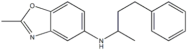 2-methyl-N-(4-phenylbutan-2-yl)-1,3-benzoxazol-5-amine Struktur