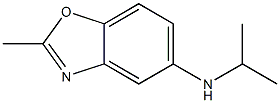 2-methyl-N-(propan-2-yl)-1,3-benzoxazol-5-amine Struktur