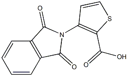 3-(1,3-dioxo-1,3-dihydro-2H-isoindol-2-yl)thiophene-2-carboxylic acid Struktur