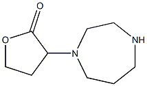 3-(1,4-diazepan-1-yl)oxolan-2-one Struktur