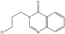 3-(3-chloropropyl)-3,4-dihydroquinazolin-4-one Struktur