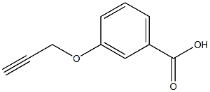 3-(prop-2-ynyloxy)benzoic acid Struktur