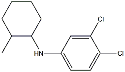 3,4-dichloro-N-(2-methylcyclohexyl)aniline Struktur