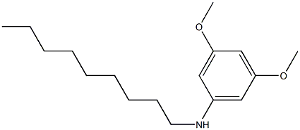 3,5-dimethoxy-N-nonylaniline Struktur