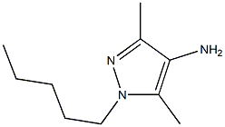 3,5-dimethyl-1-pentyl-1H-pyrazol-4-amine Struktur