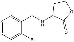 3-{[(2-bromophenyl)methyl]amino}oxolan-2-one Struktur