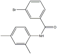 3-bromo-N-(2,4-dimethylphenyl)benzamide Struktur