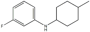 3-fluoro-N-(4-methylcyclohexyl)aniline Struktur