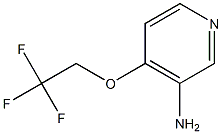 4-(2,2,2-trifluoroethoxy)pyridin-3-amine Struktur