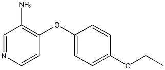 4-(4-ethoxyphenoxy)pyridin-3-amine Struktur