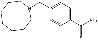 4-(azocan-1-ylmethyl)benzene-1-carbothioamide Struktur