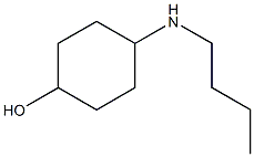 4-(butylamino)cyclohexan-1-ol Struktur