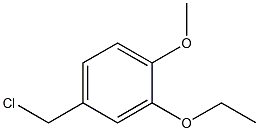 4-(chloromethyl)-2-ethoxy-1-methoxybenzene Struktur