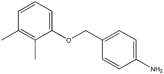 4-[(2,3-dimethylphenoxy)methyl]aniline Struktur