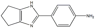 4-{1H,4H,5H,6H-cyclopenta[d]imidazol-2-yl}aniline Struktur