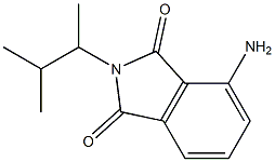 4-amino-2-(3-methylbutan-2-yl)-2,3-dihydro-1H-isoindole-1,3-dione Struktur