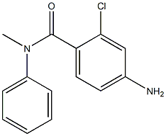 4-amino-2-chloro-N-methyl-N-phenylbenzamide Struktur