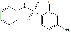 4-amino-2-chloro-N-phenylbenzene-1-sulfonamide Struktur