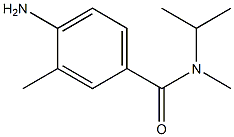 4-amino-N-isopropyl-N,3-dimethylbenzamide Struktur