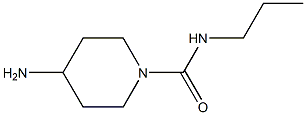 4-amino-N-propylpiperidine-1-carboxamide Struktur