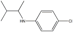 4-chloro-N-(3-methylbutan-2-yl)aniline Struktur