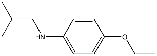 4-ethoxy-N-(2-methylpropyl)aniline Struktur