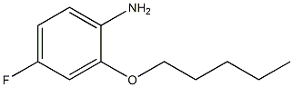 4-fluoro-2-(pentyloxy)aniline Struktur