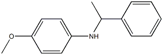 4-methoxy-N-(1-phenylethyl)aniline Struktur