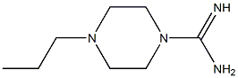 4-propylpiperazine-1-carboximidamide Struktur