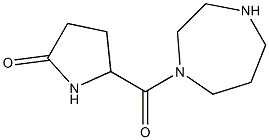 5-(1,4-diazepan-1-ylcarbonyl)pyrrolidin-2-one Struktur