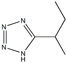 5-(butan-2-yl)-1H-1,2,3,4-tetrazole Struktur