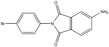 5-amino-2-(4-bromophenyl)-2,3-dihydro-1H-isoindole-1,3-dione Struktur