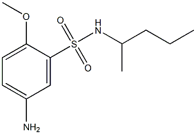 5-amino-2-methoxy-N-(pentan-2-yl)benzene-1-sulfonamide Struktur