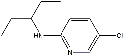 5-chloro-N-(pentan-3-yl)pyridin-2-amine Struktur