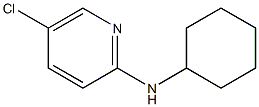 5-chloro-N-cyclohexylpyridin-2-amine Struktur