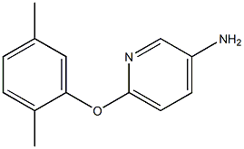 6-(2,5-dimethylphenoxy)pyridin-3-amine Struktur