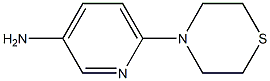 6-(thiomorpholin-4-yl)pyridin-3-amine Struktur