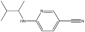 6-[(3-methylbutan-2-yl)amino]pyridine-3-carbonitrile Struktur