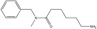 6-amino-N-benzyl-N-methylhexanamide Struktur