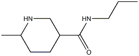 6-methyl-N-propylpiperidine-3-carboxamide Struktur