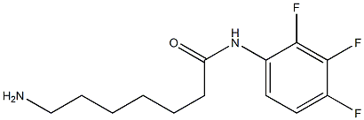 7-amino-N-(2,3,4-trifluorophenyl)heptanamide Struktur