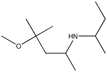 butan-2-yl(4-methoxy-4-methylpentan-2-yl)amine Struktur