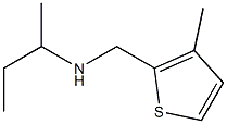 butan-2-yl[(3-methylthiophen-2-yl)methyl]amine Struktur