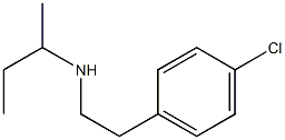 butan-2-yl[2-(4-chlorophenyl)ethyl]amine Struktur