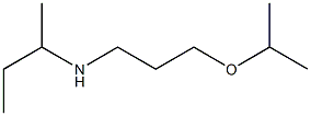 butan-2-yl[3-(propan-2-yloxy)propyl]amine Struktur