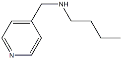 butyl(pyridin-4-ylmethyl)amine Struktur