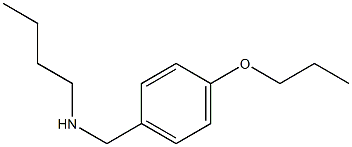 butyl[(4-propoxyphenyl)methyl]amine Struktur