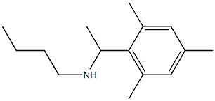 butyl[1-(2,4,6-trimethylphenyl)ethyl]amine Struktur