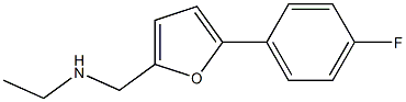 ethyl({[5-(4-fluorophenyl)furan-2-yl]methyl})amine Struktur